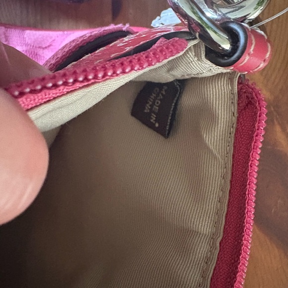 Coach Signature Collection Peony Pink Crossbody Bag - New! - Picture 6 of 7